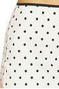view 6 of 6 FALDA ELOWEN in Cream & Black Dot