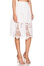 view 2 of 3 Luella Skirt in White