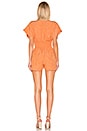 view 3 of 3 Eleanor Romper in Pale Peach
