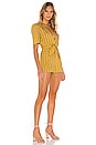 view 2 of 3 Remi Romper in Mustard Yellow