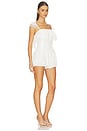 view 2 of 3 Marisa Romper in Vanilla Ivory