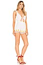view 2 of 3 Ringle Romper in Ivory