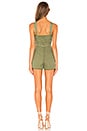 view 3 of 3 Brianna Romper in Mint Green