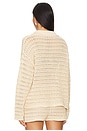 view 3 of 4 Fabiana Button Down Sweater in Beige