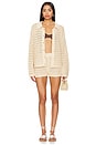 view 4 of 4 Fabiana Button Down Sweater in Beige