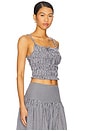 view 2 of 5 Rory Top in Black & Ivory Gingham