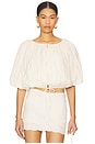 view 2 of 5 Giana Top in Cream