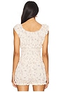 view 3 of 4 Lori Top in Cream & Lavender Floral