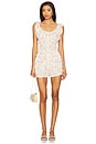 view 4 of 4 Lori Top in Cream & Lavender Floral