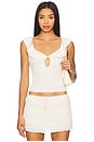 view 1 of 4 Madeleine Top in Cream