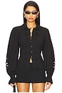 view 1 of 4 Tess Button Up Shirt in Black