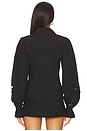 view 3 of 4 Tess Button Up Shirt in Black