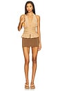 view 4 of 4 Jaclyn Top in Tan