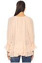 view 3 of 4 Lenora Blouse in Peach