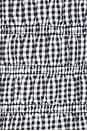 view 5 of 5 Josie Top in Black & Ivory Gingham
