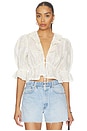 view 1 of 5 Elisa Blouse in Ivory
