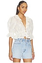 view 2 of 5 Elisa Blouse in Ivory