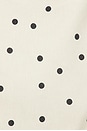 view 5 of 5 Adalyn Vest Top in Ivory & Black Polka Dot