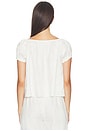 view 3 of 4 Wilma Linen Top in White