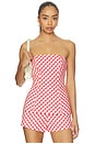 view 1 of 5 Rae Top in Red Gingham