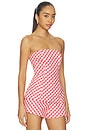view 2 of 5 Rae Top in Red Gingham