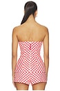 view 3 of 5 Rae Top in Red Gingham