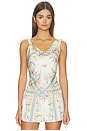 view 1 of 4 Sutton Top in Ivory Multi