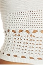 view 5 of 5 Sellia Pointelle Halter Top in Ivory