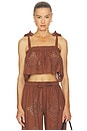 view 1 of 4 Olivia Top in Brown
