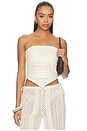 view 1 of 5 Aila Top in Ivory