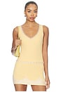 view 1 of 4 Elia Lace Knit Tank in Yellow