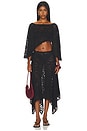view 5 of 4 CAPA LACELLE  in Black