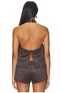 view 4 of 4 Collina Top in Dark Brown