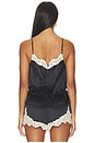 view 4 of 5 Lio Silk Cami Top in Black