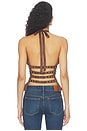 view 4 of 5 Jaclyn Top in Chocolate Brown