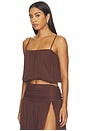 view 2 of 4 Etta Top in Brown