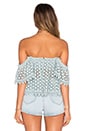 view 3 of 4 Amelia Crop Top in Mint