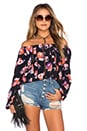view 1 of 3 x REVOLVE Rosa Top in Black Floral