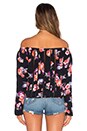 view 3 of 3 x REVOLVE Rosa Top in Black Floral