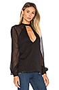 view 2 of 5 Evie Blouse in Black