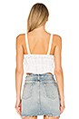 view 3 of 4 TOP DÉBARDEUR CROPPED PENNY in White