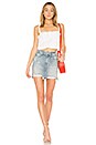 view 4 of 4 TOP DÉBARDEUR CROPPED PENNY in White