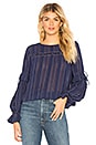 view 1 of 4 Bonnie Blouse in Navy
