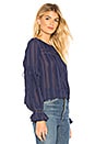 view 2 of 4 Bonnie Blouse in Navy