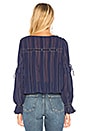 view 3 of 4 Bonnie Blouse in Navy
