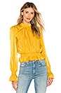 view 1 of 4 TOP MANCHES LONGUES I'M YOURS TOP in Yellow