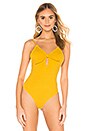 view 2 of 5 Ava Bodysuit in Yellow