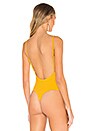 view 4 of 5 Ava Bodysuit in Yellow