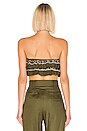 view 3 of 5 Maddie Bandeau in Olive Green