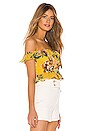 view 2 of 4 Lily Top in Yellow Dahlia
